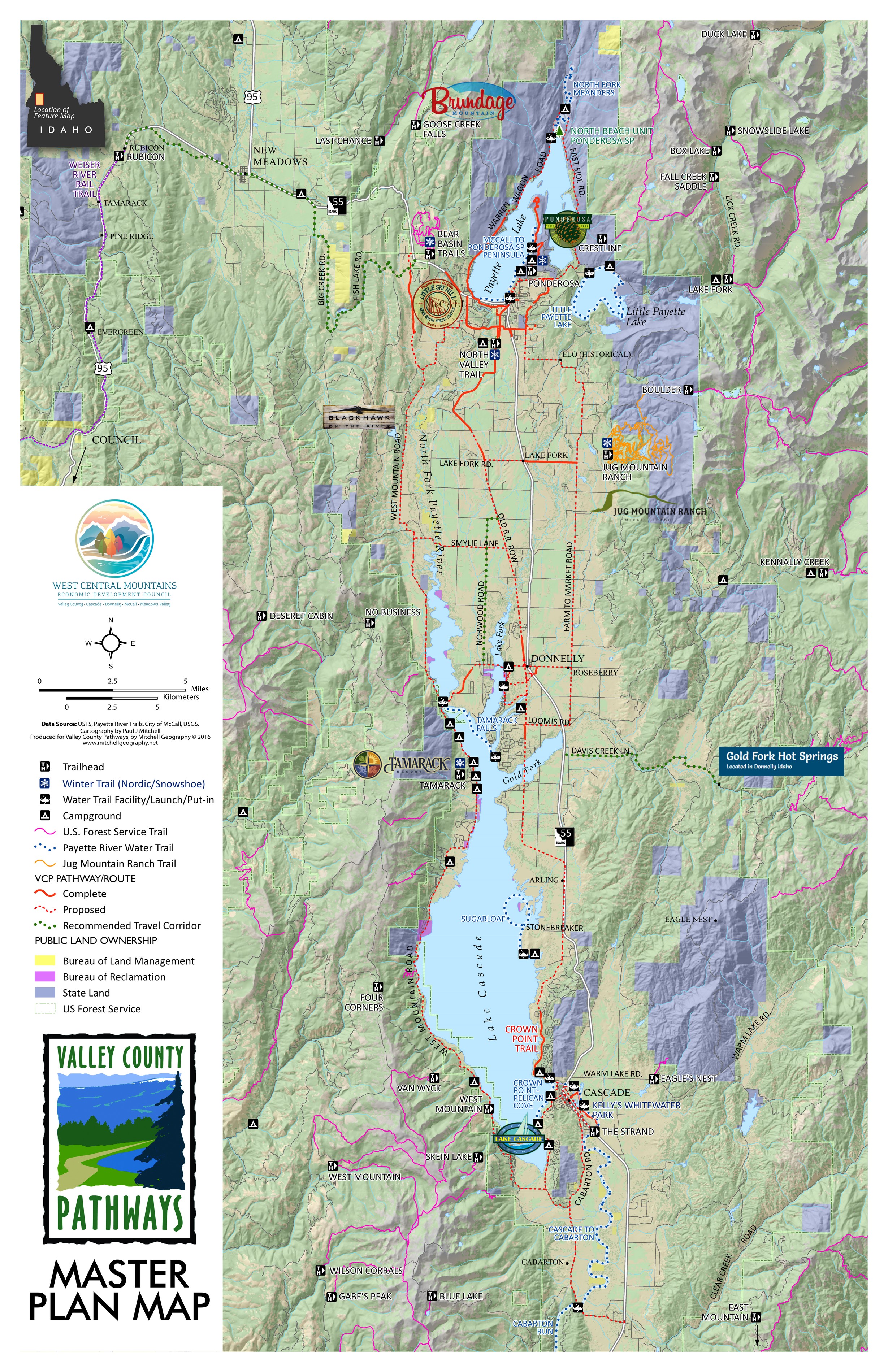 Valley County Idaho Map Recreation/Conservation Planning Workshop April 22Nd! | West Central  Mountains Economic Development Council